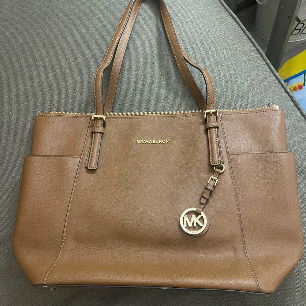 Michael Kors Brown Tote Bag